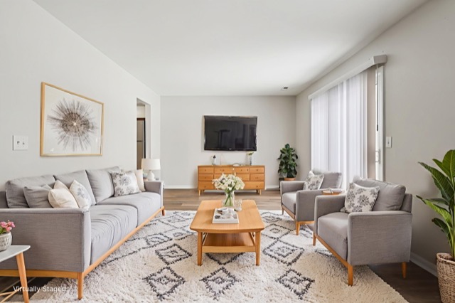 Wingate staged living room photo 2